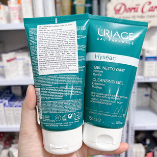 URIAGE Gel rửa mặt dành cho da dầu, da mụn & da hỗn hợp HYSEAC GEL NETTOYANT 150ML