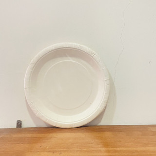 Dĩa Giấy Trắng 19cm- 10 Cái/Bịch
