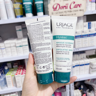 URIAGE MẶT NẠ TẨY TẾ BÀO CHẾT CHO DA DẦU, DA MỤN HYSEAC MASQUE GOMMANT 100ML