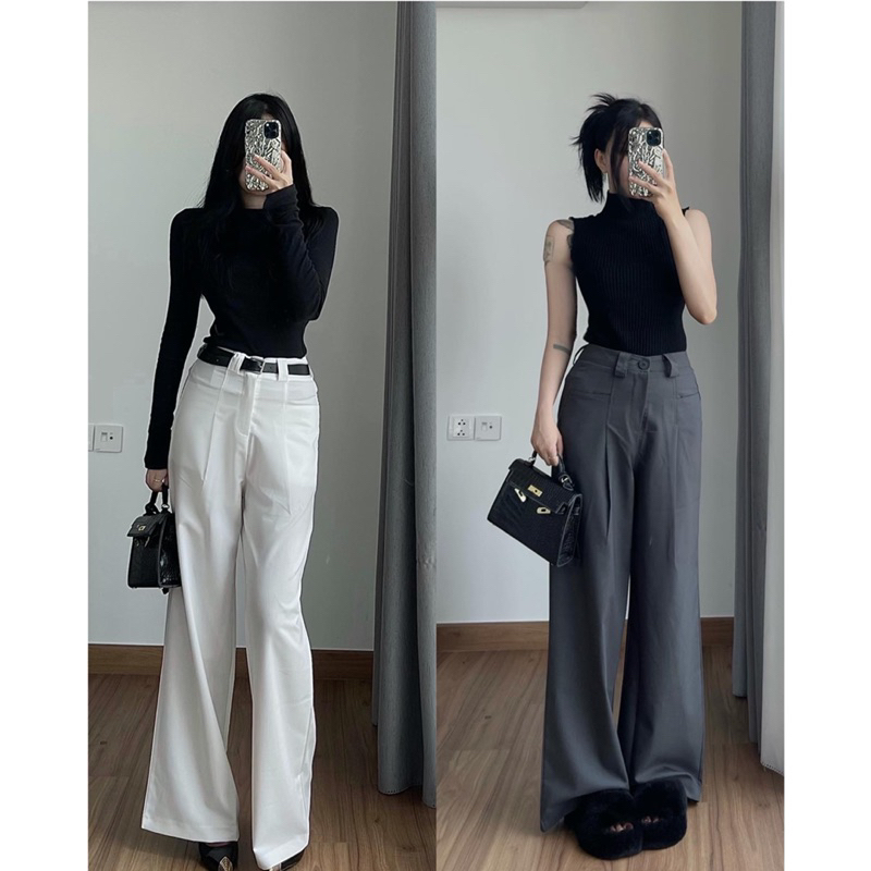Quần tây ống rộng