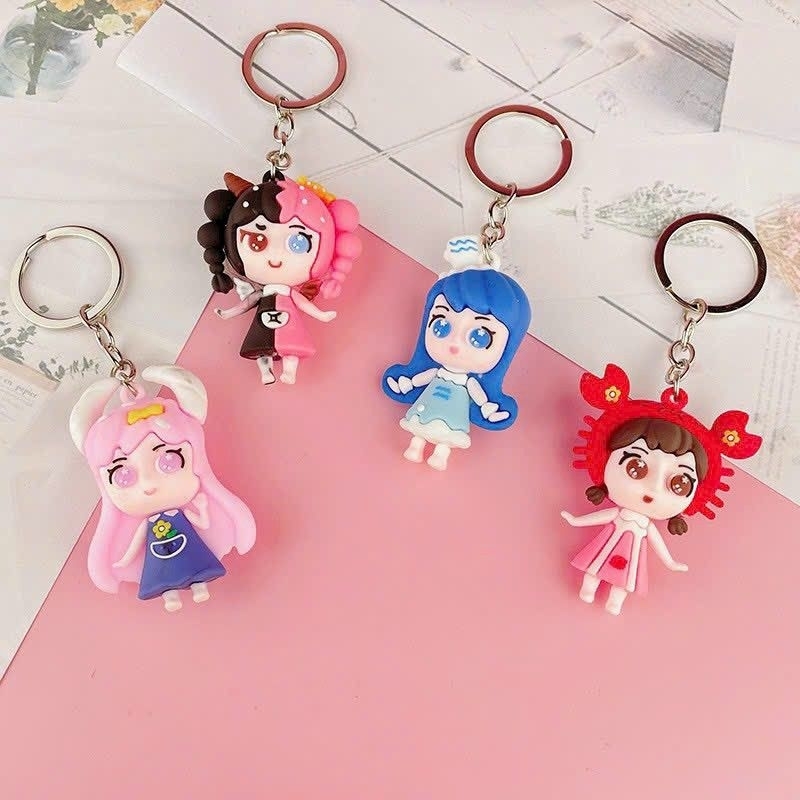 Móc khóa 12 cung hoàng đạo cute