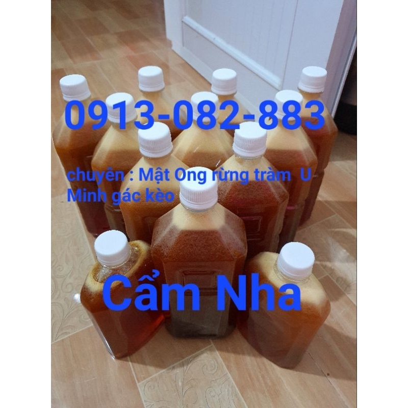 1Lit - Mật ong rừng tràm U Minh mùa hạn nguyên chất