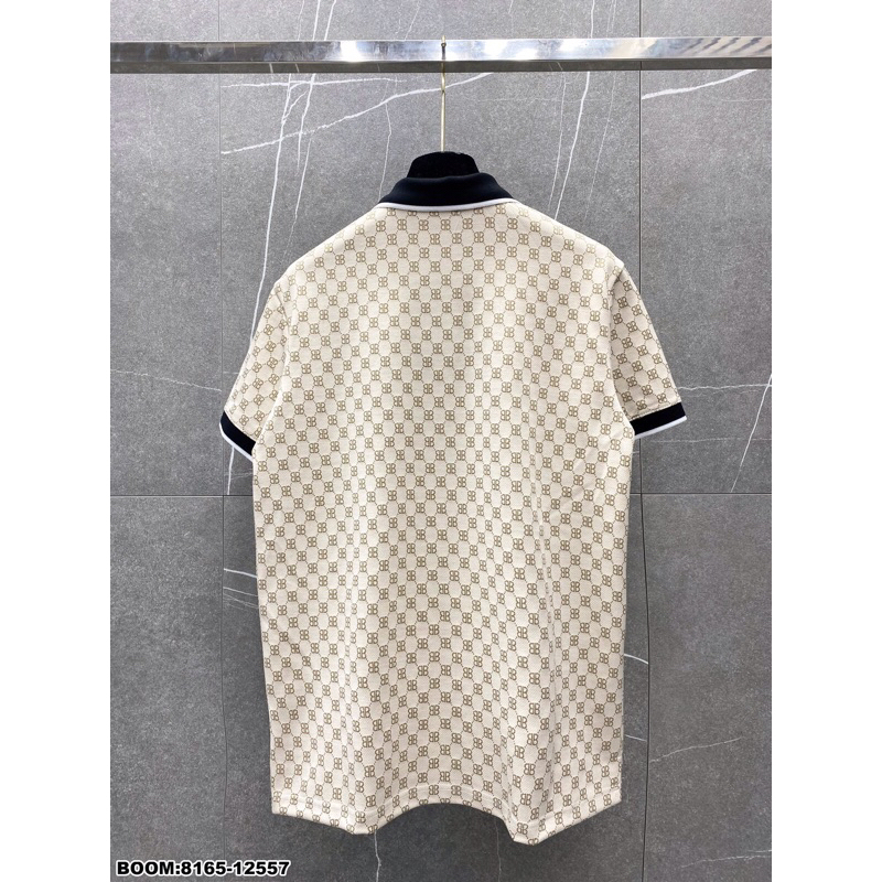 Áo polo hè nam nữ in hoạ tiết đơn giản,ảnh thật, đủ size S M L XL