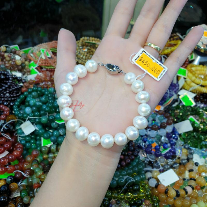Vòng tay ngoc Trai thật trai nuôi cao cấp