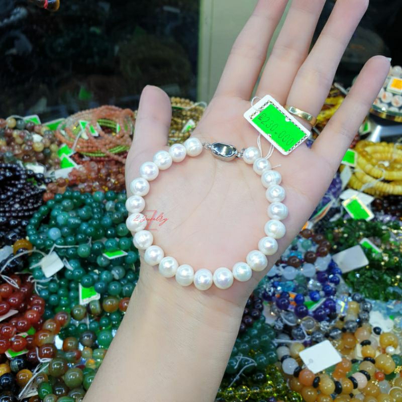 Vòng tay ngoc Trai thật trai nuôi cao cấp
