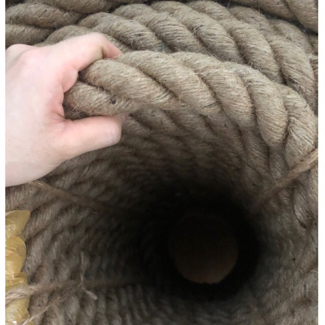 Dây thừng 30mm, dây thừng trang trí, dây đay 30 li, làm xích đu, decor, kéo co, handmade