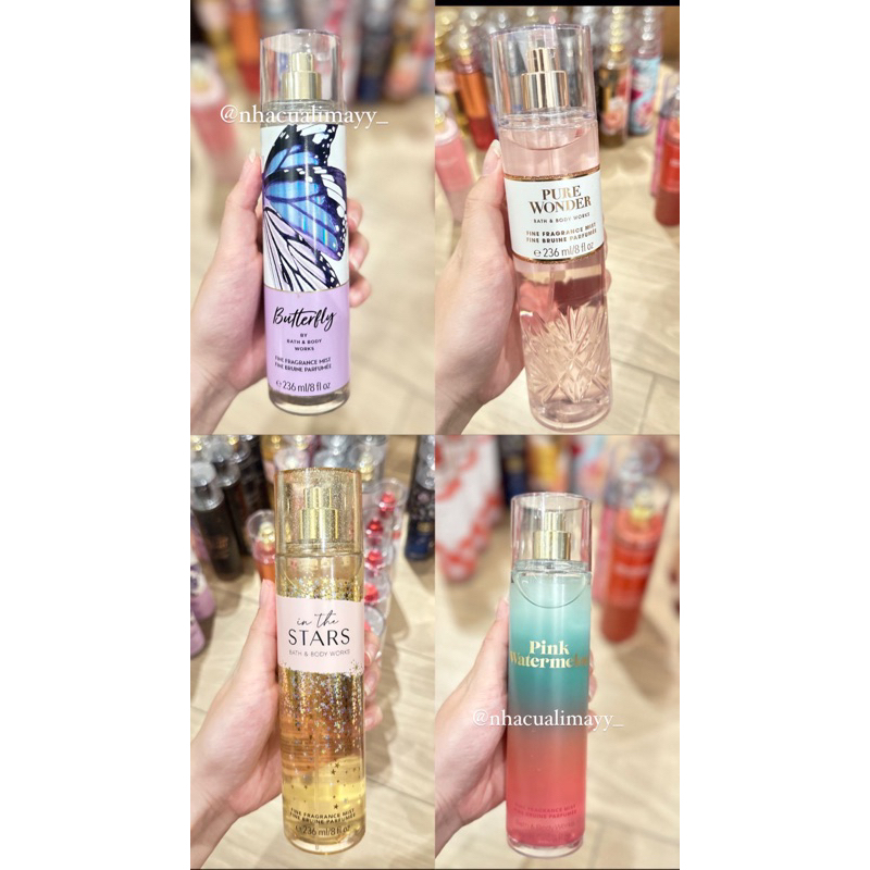 Xịt thơm toàn thân Bath&BodyWorks