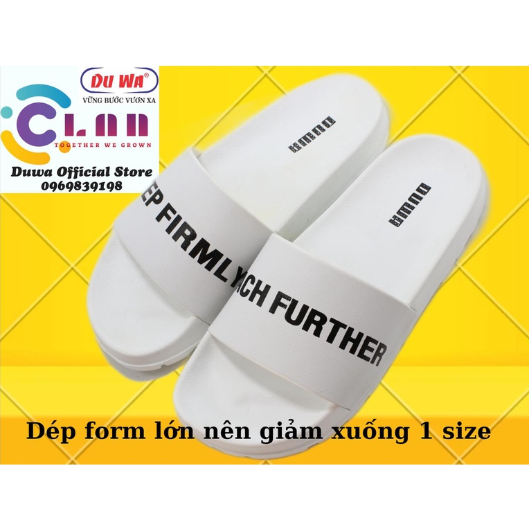 DH90-24 DÉP QUAI NGANG STEP FURTHER NAM, NỮ UNISEX SIÊU NHẸ DUWA [HÀNG CHÍNH HÃNG]