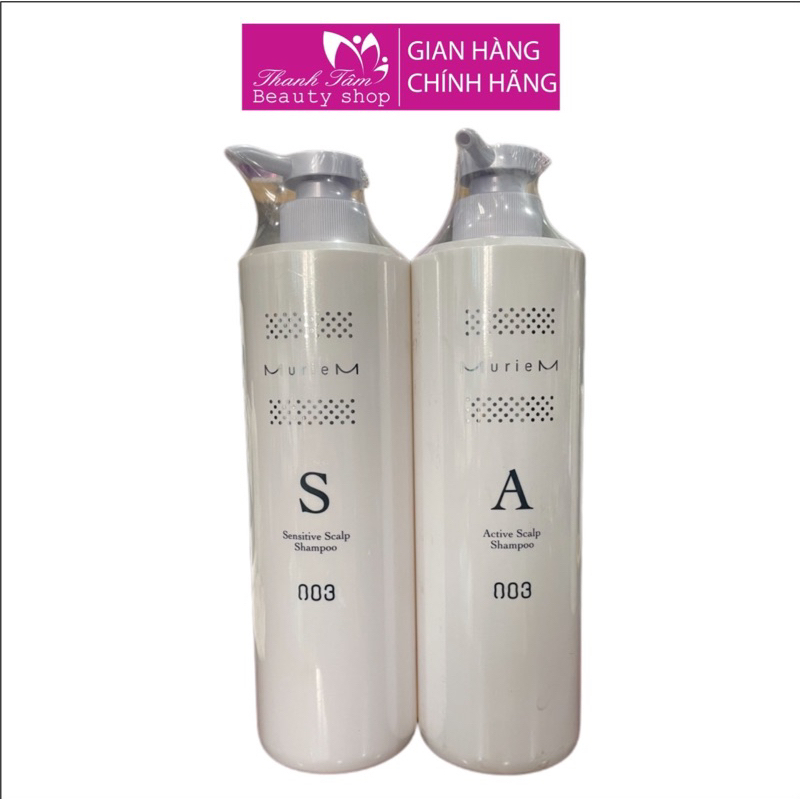 Gội làm sạch da đầu, da dầu và gàu, chống rụng tóc Muriem Scalp Shampoo 003 Number Three 660ml - new