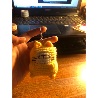 móc khóa mèo cute handmade ( ib đê chọn màu)
