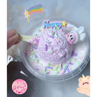 Slime basic mix clay - Cat's candy dream (kèm 3 charm) 200ml