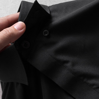 Sơ Mi đen cổ Button Down