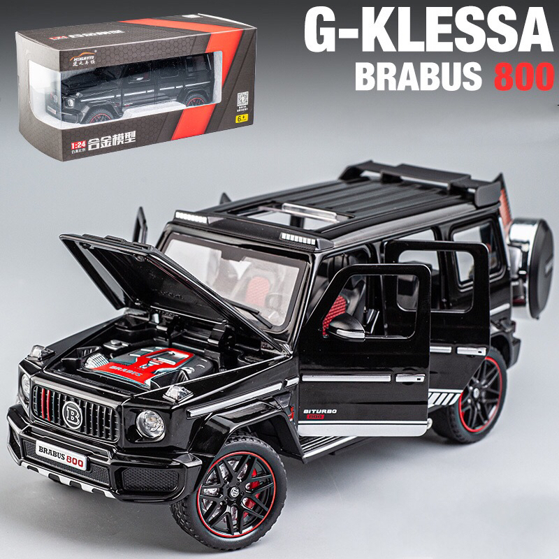 Mô hình xe hợp kim Brabus G800-Klessa tỉ lệ 1:24