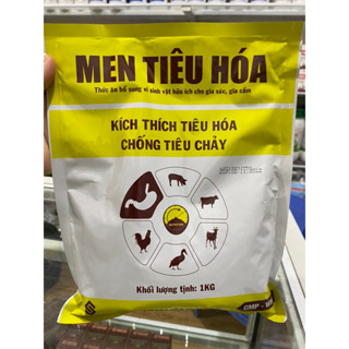 1kg men tiêu hoá phòng tiêu chảy, tăng khả năng tiêu hoá thức ăn, ổn định đường ruột cho vật nuôi