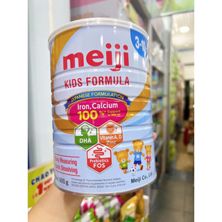 Sữa bột Meiji Kids Formula cho trẻ từ 3-10 tuổi hộp 900g có quà