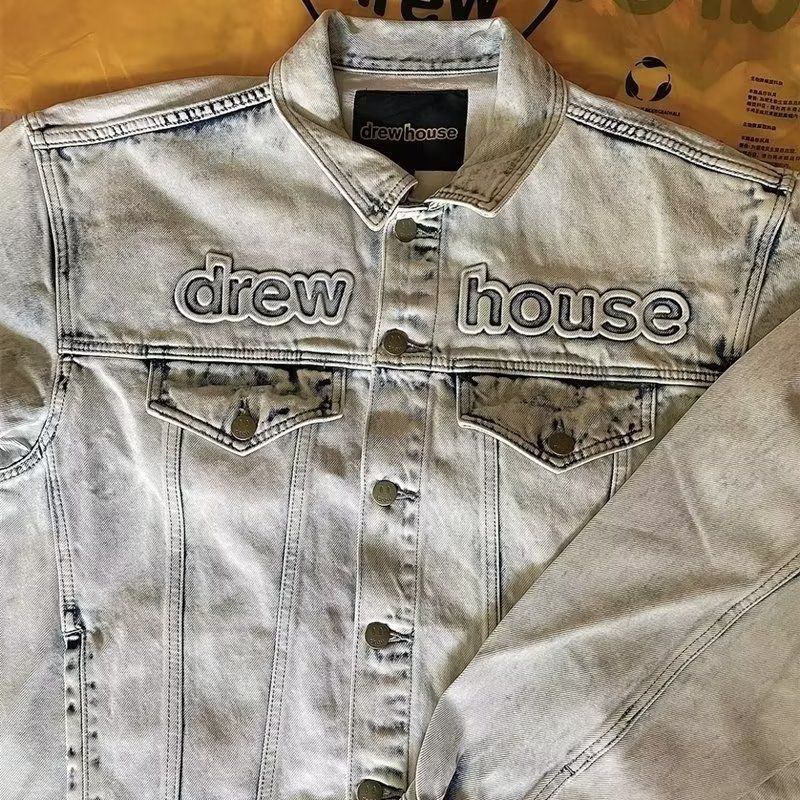 Áo bò "Drew House x FireOnFire" jean.