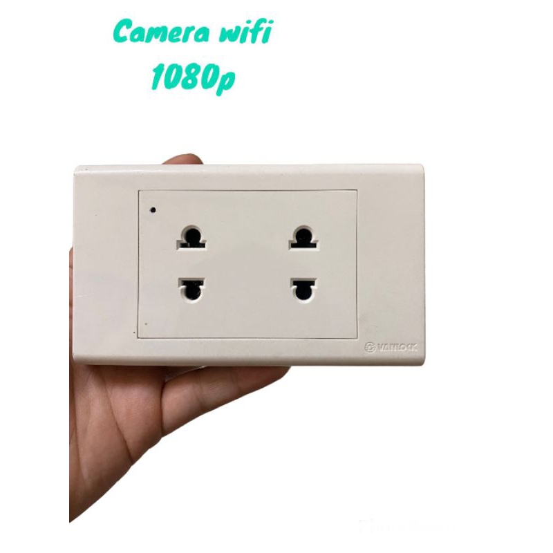 Camera ổ điện 2 trấu 1080p wifi xem qua đt kèm thẻ 32gb