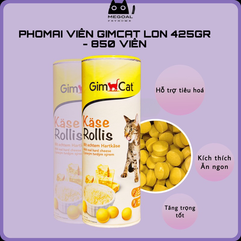 50-100 VIÊN PHOMAI GIMCAT - Kích thích ăn ngon, hỗ trợ tiêu hoá