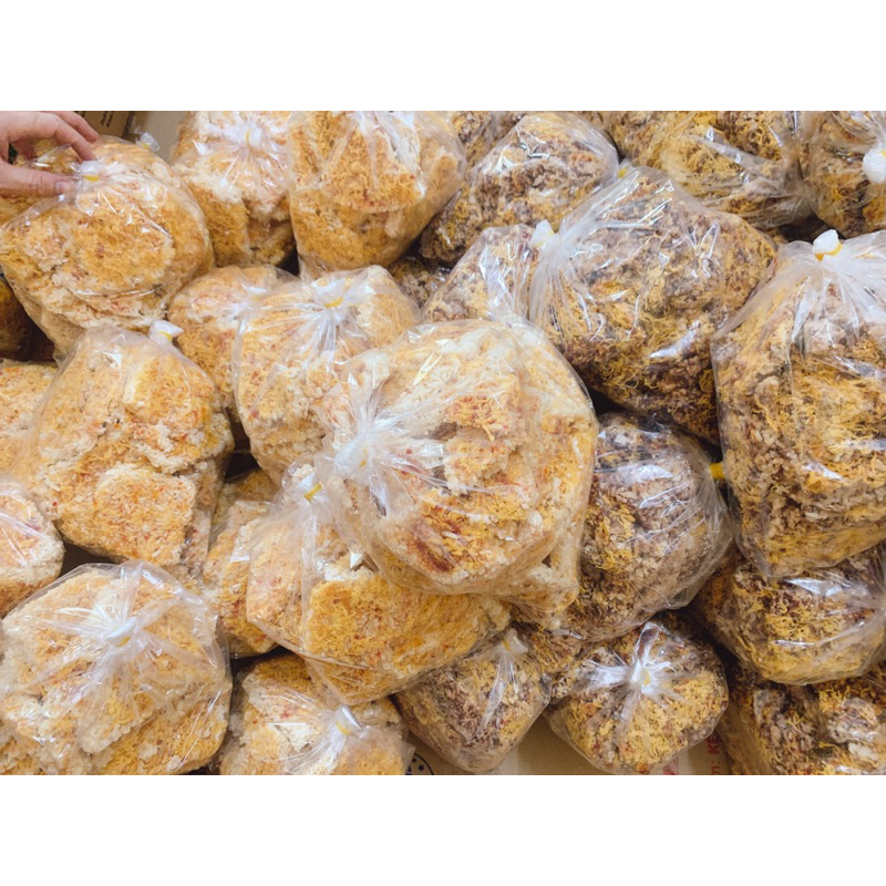Túi 4 miếng cơm cháy chà bông xù