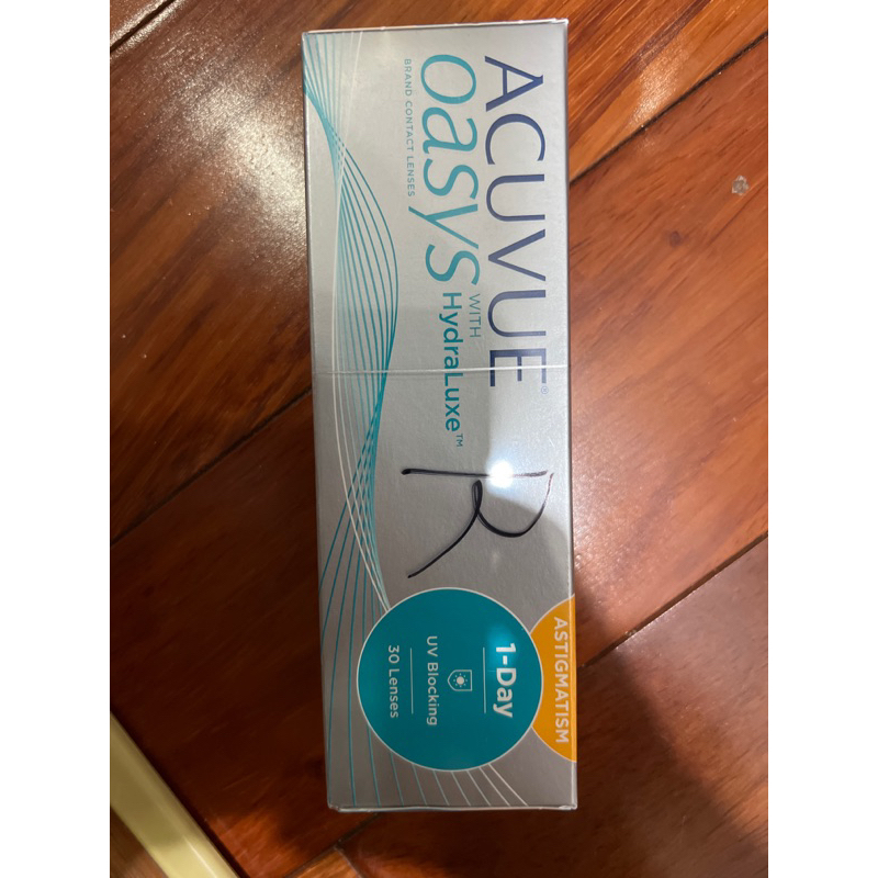 Kính áp tròng Acuvue Oasys 1-Day With HydraLuxe (30 Lenses) -5.25 loạn thị