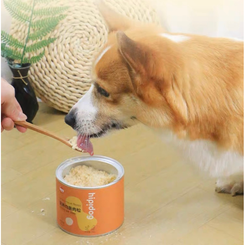 Ruốc Chà Bông Siêu Dinh Dưỡng Cho Chó Mèo Hipidog 100g - Xiuxiu Giang