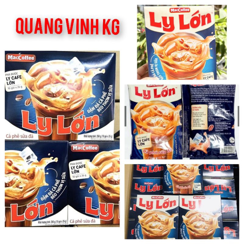 Cafe Ly Lớn Combo 10 Hộp(Tặng 5 Cái Ca Giữ nhiệt)
