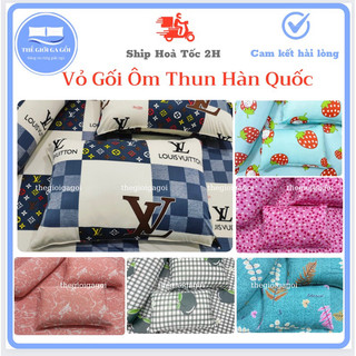 VỎ GỐI / ÁO GỐI THUN LẠNH HÀN QUỐC