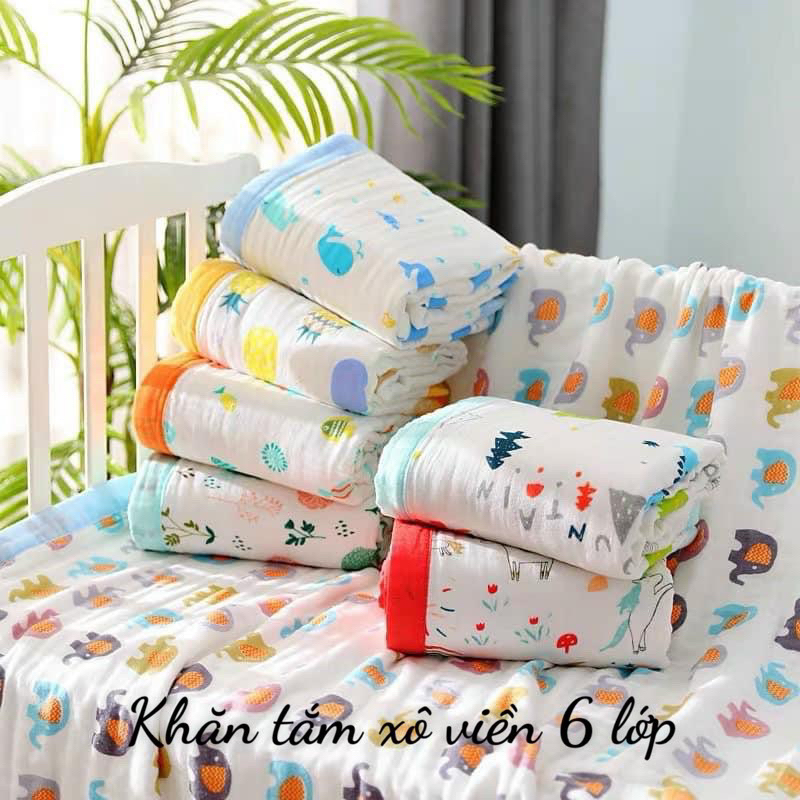 KHĂN TẮM XÔ 6 LỚP