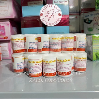 Kem tẩy trắng da cấp tốc - kem chua 1 lố
