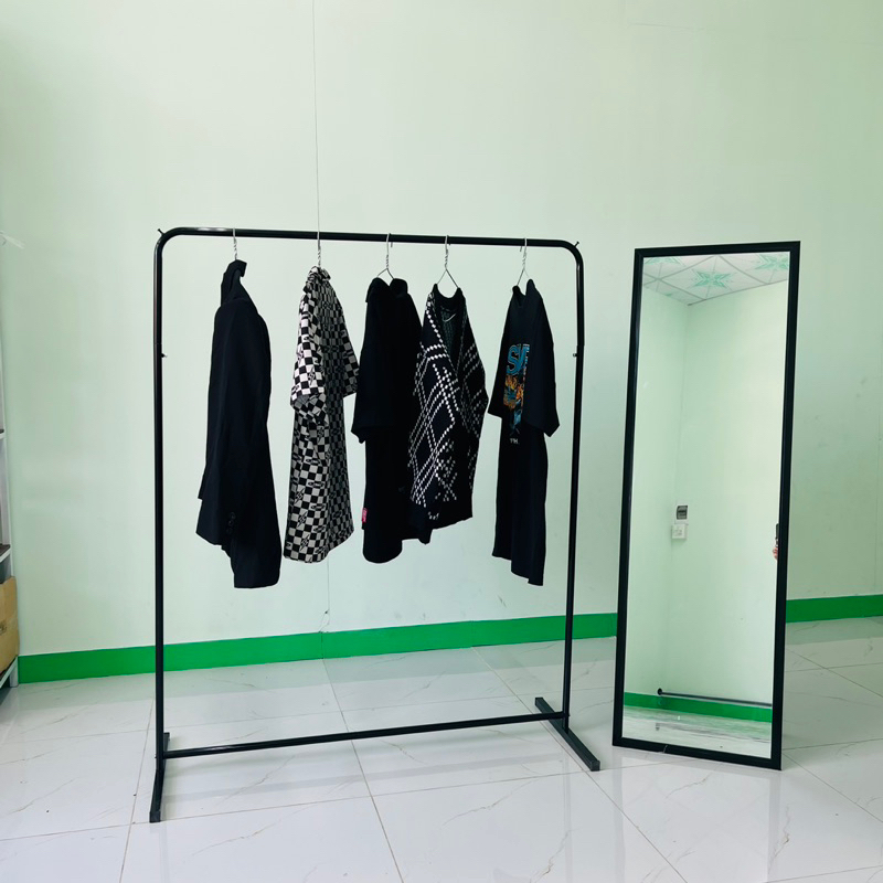 Sào treo quần áo bằng sắt sơn tĩnh điện bền đẹp, chịu lực tốt