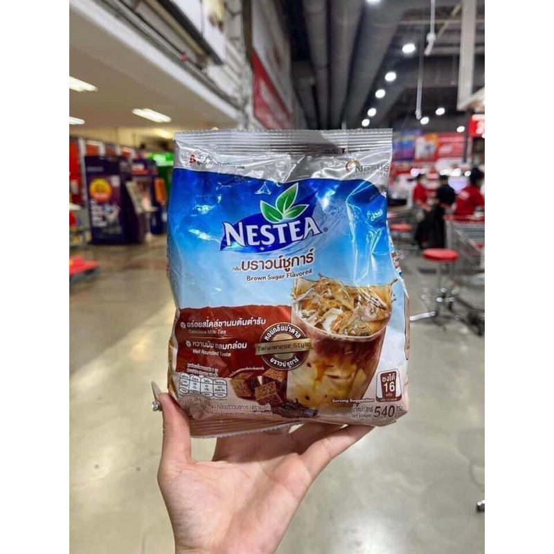 Trà sữa đường đen NESTEA Thái Lan phiên bản giới hạn 125k/ 1 gói 540gr