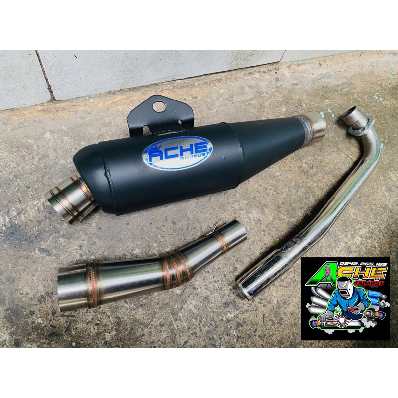 Pô Tăng Wave Kiểu Thai Nhét Cổ 2Khúc Sử dụng Sirus Dream Wave Balde RsX S110 A110