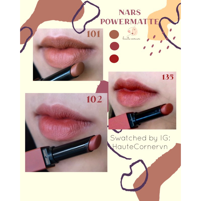 Son lì NARS powermatte