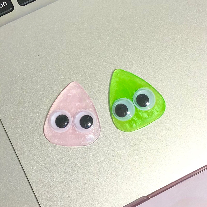 Pick Guitar Móng gảy Phím Gảy đàn guitar ukulele acrylic gắn đôi mắt KEO GD