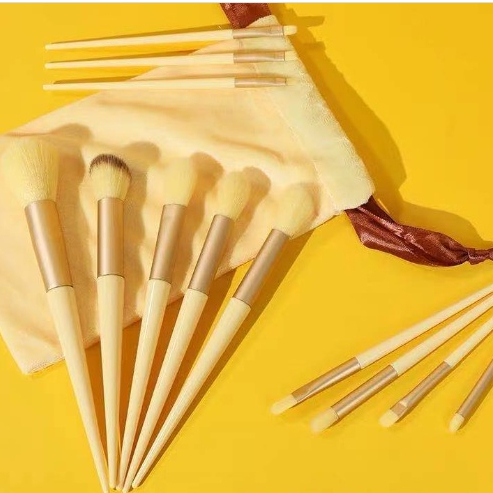 Cọ Trang Điểm 13 Cây Cho Người Mới Bắt Đầu Có Tặng Kèm Túi Nhung