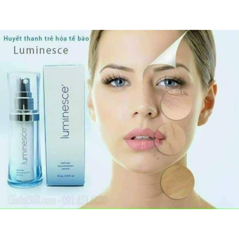 SERUM Huyết thanh Luminesce Jeunesse  - Tinh chất tế bào gốc chống lão hoá da, Làm đẹp da.