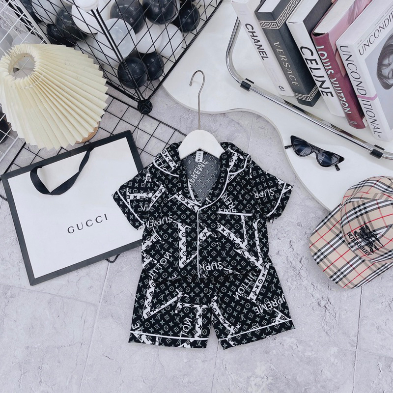 Bộ Pijama cho Bé,Bộ ngủ bé Gái/Trai sang chảnh MitKids