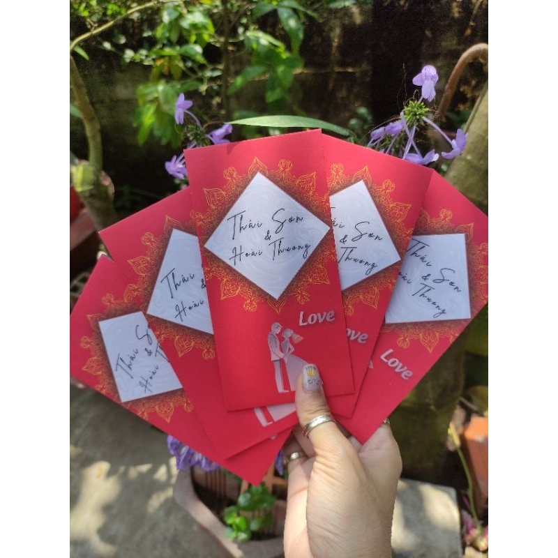 Bao lì xì hỷ - bê tráp