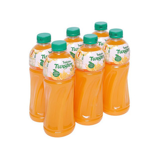 Lốc 6 chai nước cam ép Twister 455ml