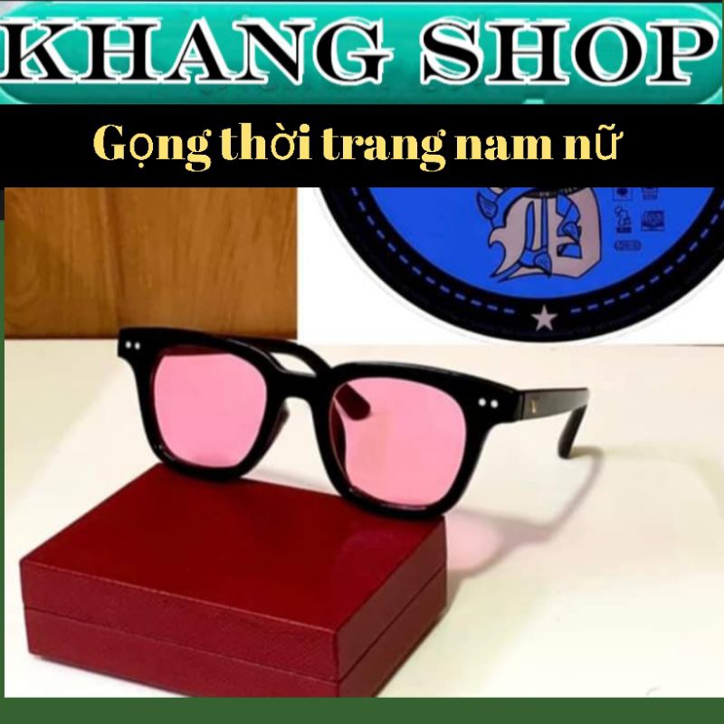 Kính mát nam nữ thời trang form vuông , tròng chống tia UV , kiểu dáng mang phong cách hàn quốc , hợp với mọi khuôn mặt