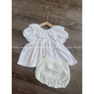 Set babydoll style Hàn cho bé gái