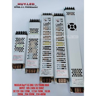 Nguồn chuẩn công suất 12v - 10a - 12.5a -16.7a - 25a - 33a