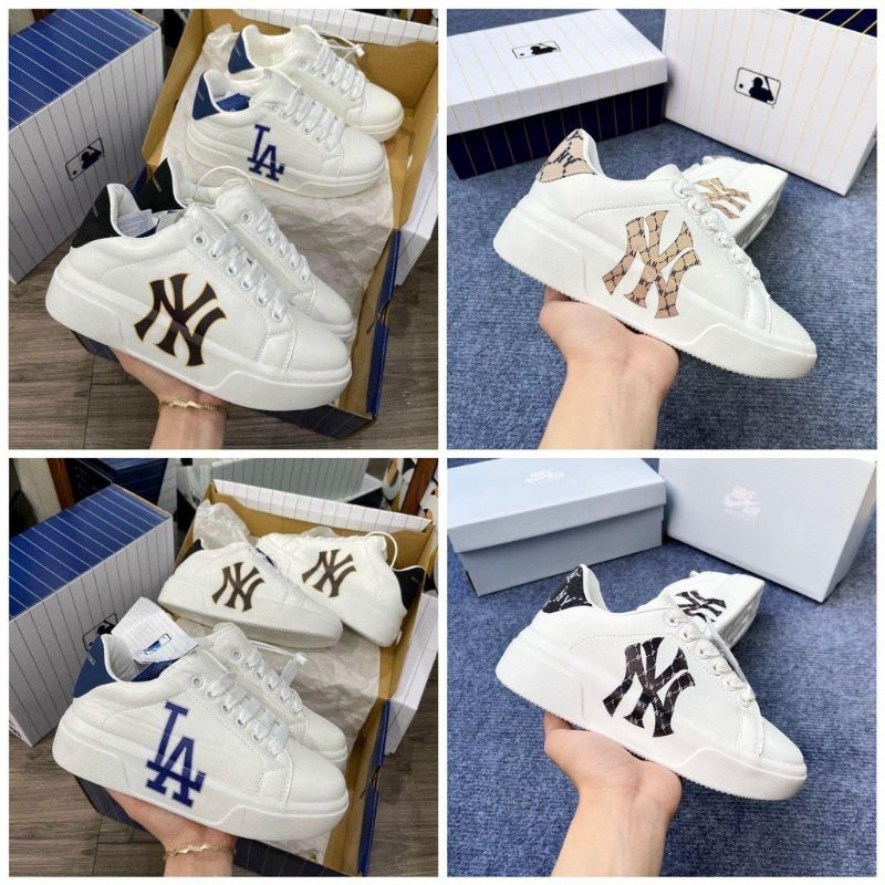 Giày Sneaker MQ x MLB LA/NY Sc Siêu Đẹp