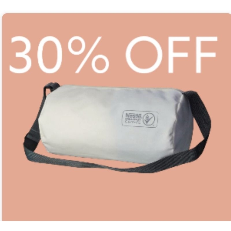 Túi du lịch hàng quà tặng Cty Nescafe 35*16*16cm