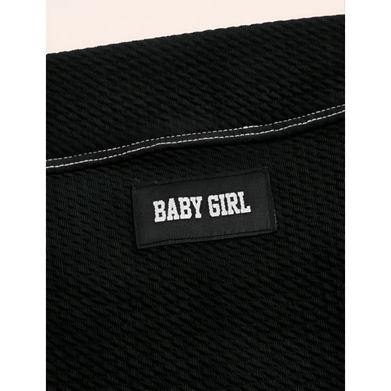 Áo croptop yếm hai dây babygirl cá tính y2k