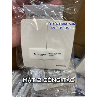 [Panasonic] Mặt công tắc vuông Minerva Panasonic