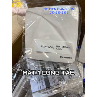 [Panasonic] Mặt công tắc vuông Minerva Panasonic