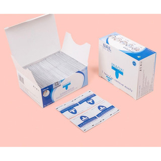 Hộp giấy ủ tháo sơn gel 60pcs