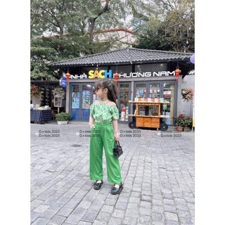 Sét bộ sành điệu cho bé, sét hoa cho bé gái