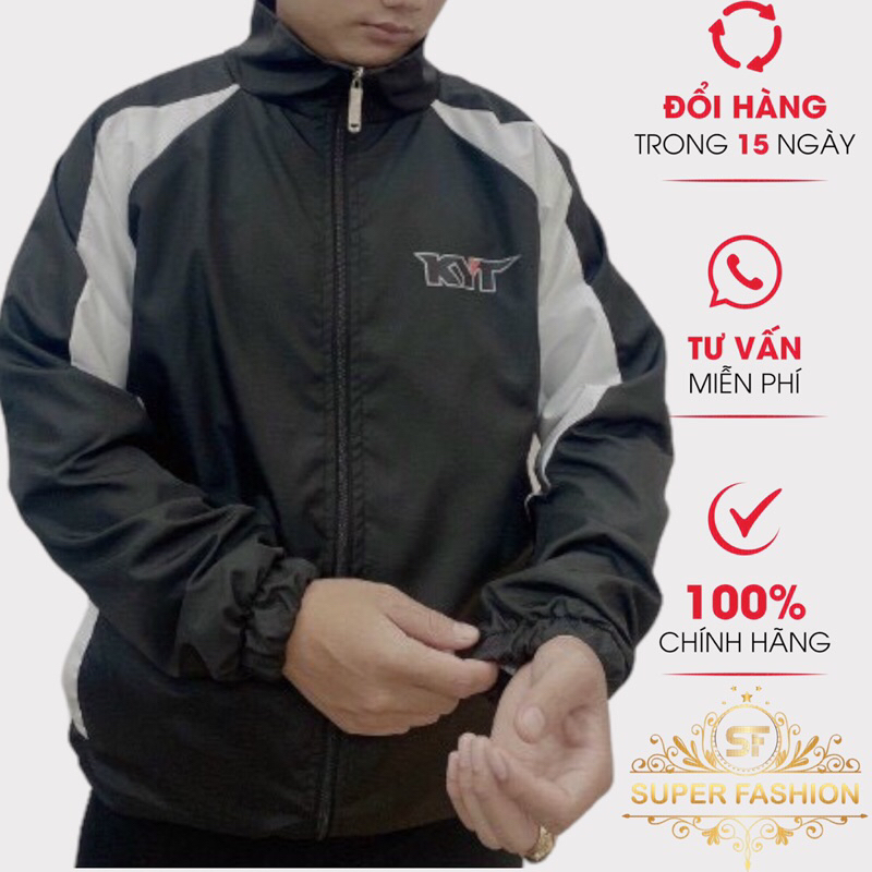Áo Khoác Dù Nam SUPER FASHION Kyt Có Túi Trong 2 Lớp Cao Cấp